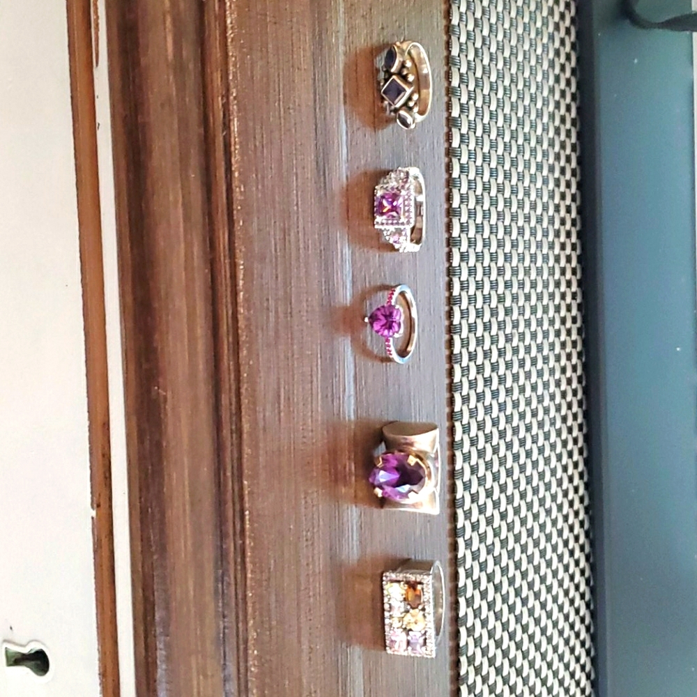 Sterling silver semi-precious stones